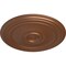 Ekena Millwork Reece Ceiling Medallion (Fits Canopies up to 6 3/4"), Hand-Painted Polished Copper, 21"OD x 1 1/4"P CM21REPOS - alternate 2